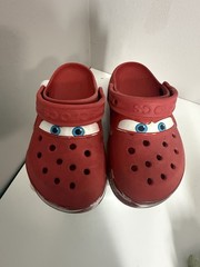 Lighting McQueen Crocs Kids Size 11c Disney Pixars Cars DO NOT LIGHT UP