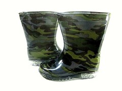 VICVIK Unisex Kids Camouflage Waterproof Green Boots EUR 30 Little Kid’s Size 12