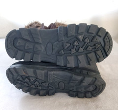 Duck Boots KSNOW Thinsulate Waterproof Camouflage Faux Fur Brown Big Kid Size 5