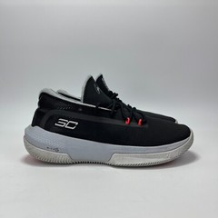 Under Armour Curry 3Zer0 3 Black Mod Grey Athletic Basketball Shoes Youth Size 7