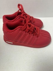 K-Swiss Classic Medium Shoes Low Top Red Ribbon/Merlot Size 8