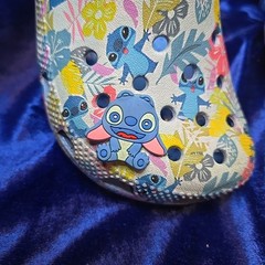 Crocs Disney Stitch Classic Clog Size C10 Lilo & Stitch Tropical