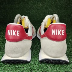 Nike Waffle Trainer 2 White Red Athletic Sneakers Youth Size 7Y