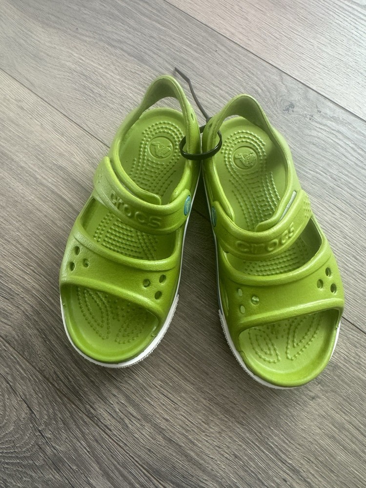 NWT Crocs 14854 Classic Crocband II Comfort Water Beach Pool Shoes Green C10