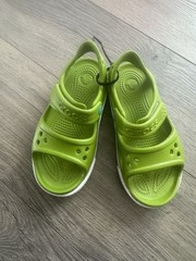 NWT Crocs 14854 Classic Crocband II Comfort Water Beach Pool Shoes Green C10