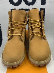Timberland 6” Waterproof Premium Boot Junior “Wheat” TB112909-713 GS Size 5y
