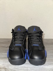👟 Air Jordan 13 Retro Black Hyper Royal (PS) 💙 Size 10.5C – Kids Sneakers