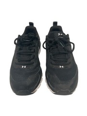 Size 4y- Under Armour Assert 9 Wide Low Black White Boy/Girl