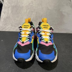 Nike Air Max 270 React Shoes Youth Size 6Y Multicolor Rainbow Running CU4668-001