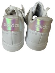 Adidas Grand Court 2.0 Pink Holographic Kids Size 5.5