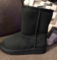 1 UGG Blk SINGLE LEFT BOOT ONLY Sz Toddler/kid 11 -Amputee – Crafting Shearling