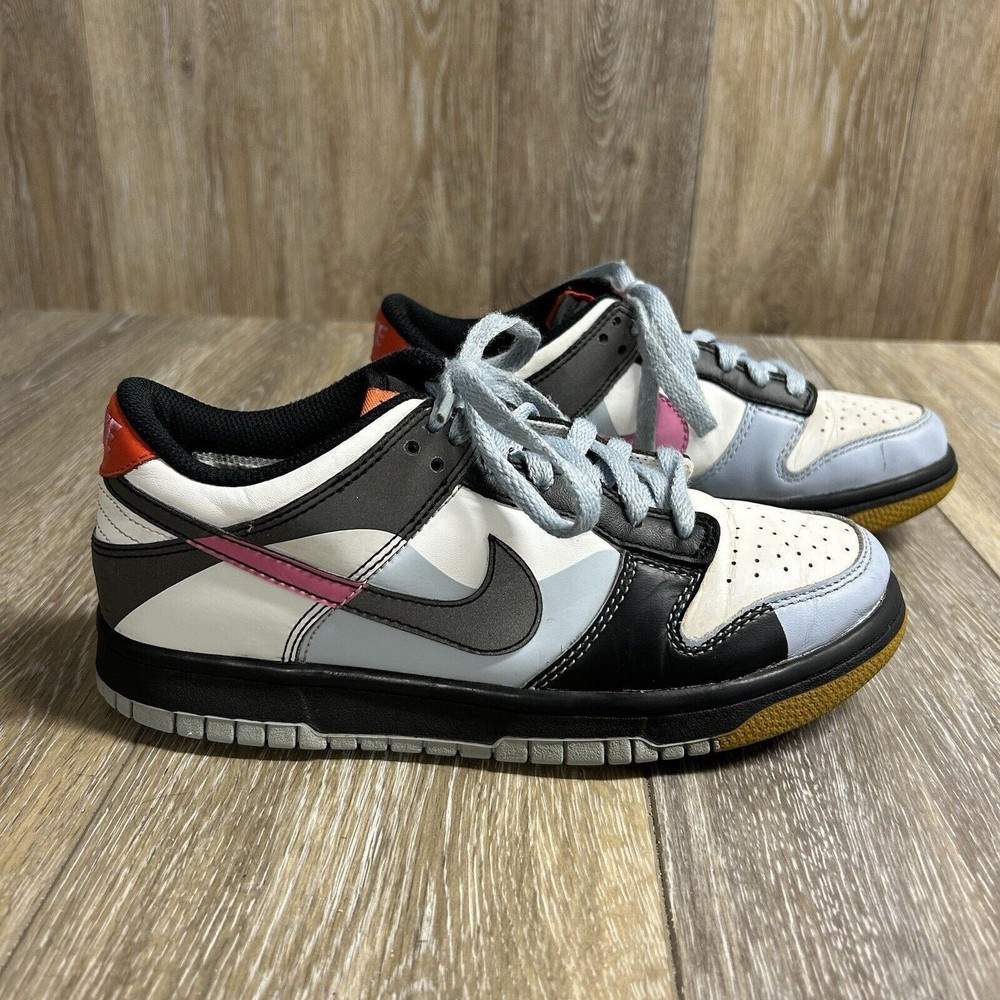 Nike Dunk Low SE ‚Dance‘ Youth Size 5Y Black White Pink FJ2686-100 Sneaker Shoes