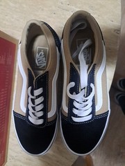Brand New With BOX Vans Boy’s Multicolored Canvas Shoes Youth Size 3-New