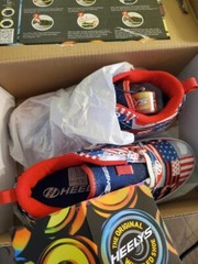 NEW Heelys Pro 20 Prints AMERICAN FLAG USA (YOUTH SIZE 5/WOMEN SIZE 6) HE101429H