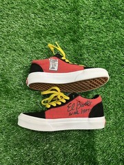 Vans Simpsons El Barto Bart Limited Edition Kids Size 13 Sk8 Low Black Red