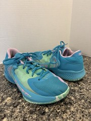 Nike Zoom Freak 4 Birthstone Blue Running Shoes Sneakers DQ0553-400 Size 5.5 Y