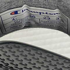 Champion Kids Logo Printed Multicolor 4Y Black Pink Blue Súper Slide Script