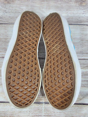 Vans x Where’s Waldo Classic Slip On Shoes Little Kids Size 3Y M SK8 Surf BMX