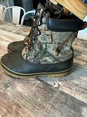 Magellan Outdoors Camouflage Kids Duck Boots Sz 6