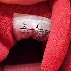 Nike Jordan Max Aura Basketball Shoes Red White Youth Size 7Y CQ9544-600 2019