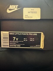 NIKE LITTLE FOAM POSITE PRO GS Elephant Print Used , Gs Size 7Y