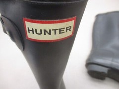 Hunter Boot Size 3G Kids Unisex Original Tall Rubber Wellington Rain Boots SH-17