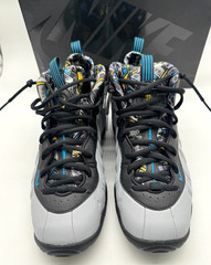 Nike Little Posite One GS Wolf Grey Gold 2019 644791-009 Youth Size 7Y