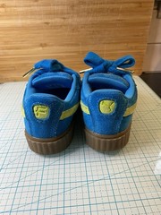 Kid Size 10C Puma X Fenty Creeper Pharynx Sneaker Shoes Speed Blue Lime Used
