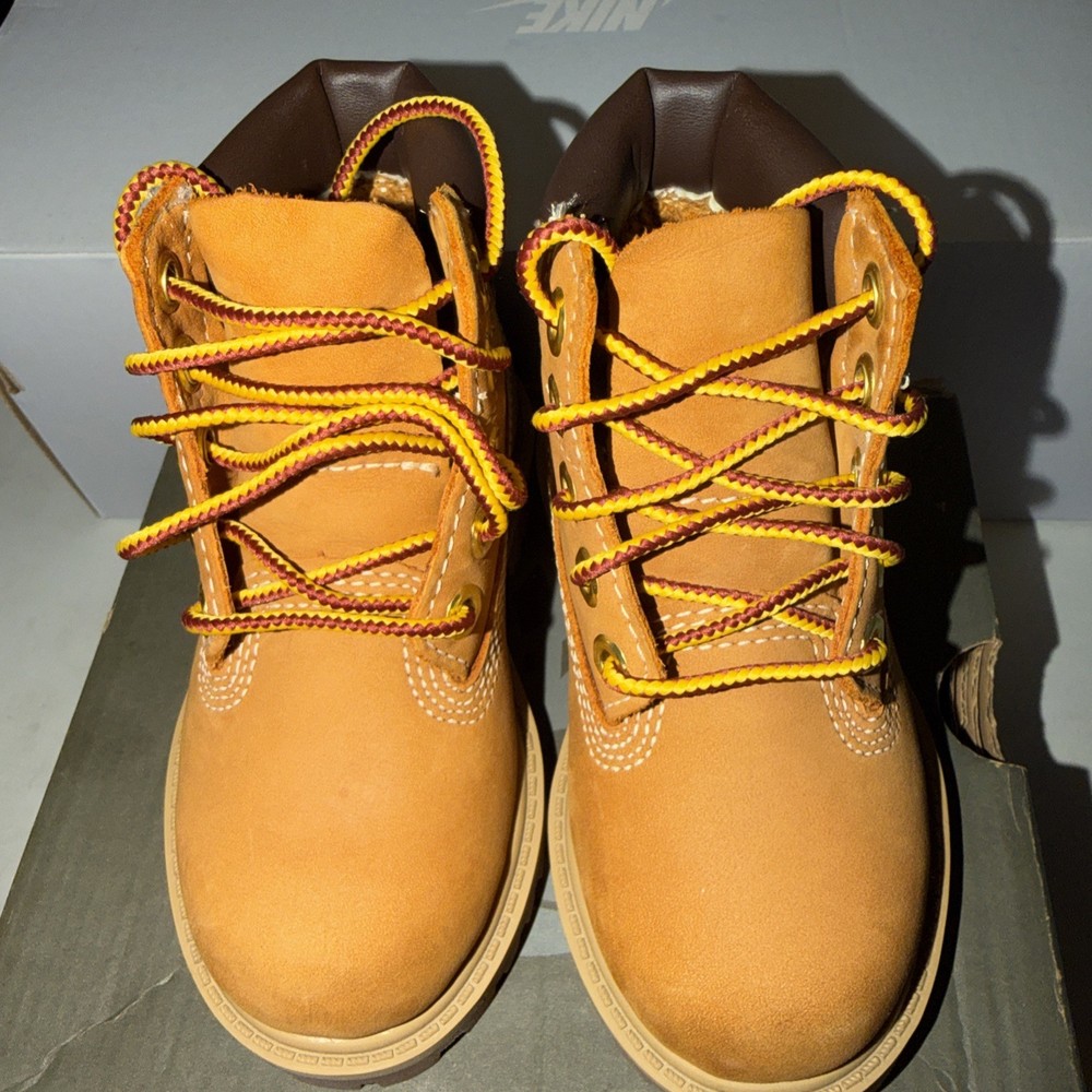 Toddler’s Timberland 6 In. Premium Boot Wheat 6c