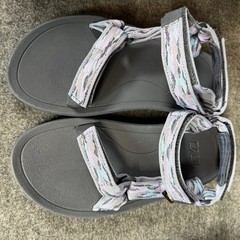 Teva Hurricane XLT 2 Kids Sandals Grey Multi Color Sport Hiking 1019390C Size 2
