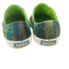 Native Jefferson Palm Green Shell White Palm Disrupt Little Kid Shoes Size 8