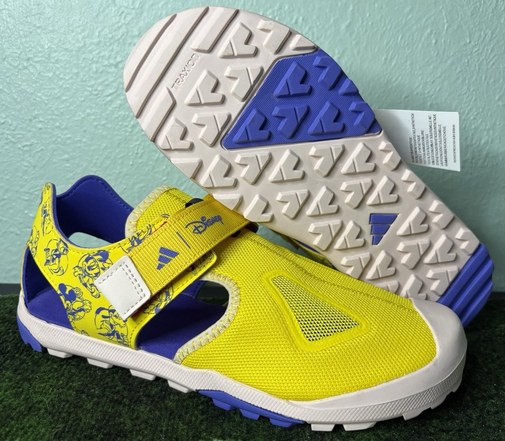 US Y 4/W 5 – Disney x Adidas TERREX Captain Toey 2.0 Sandals “M&F Yellow” IH2908