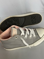Converse Chuck Taylor All Star Madison Gray Pink Sneaker Kids US Size 3
