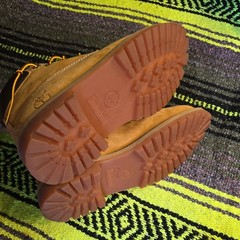 Timberland Boys PREMIUM WATERPROOF BOOTS Wheat 12909 Size: 6