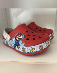 Super Mario Kid Crocs Size C7