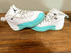 🔥Jordan 12 🔥 Flu Game 🔥 White/Mint Green 1y – Same day shipping