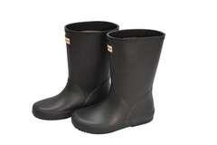 Hunter Boots Kids Size 11 Black Rubber Mid Calf Waterproof Rain Wellies Boots