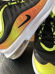 Nike (ps) Air Max Axis Blk Volt Total Orange 3Y New!