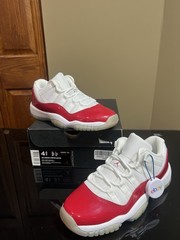 Jordan 11 Retro Low Cherry (2016) (GS) Size 4.5Y / 6W