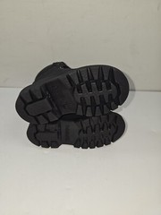 Timberland Black Nubuck Waterproof Toddlers Classic 6-inch Ankle Boot