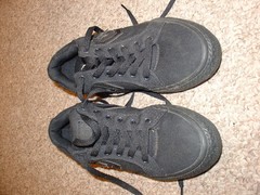 Converse El Distrito Sneakers Black Canvas Shoes Kids Youth Size US 3
