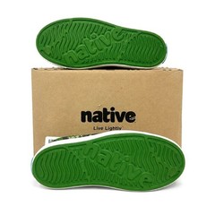 Native Jefferson Kids Slip On Water Shoes Sneakers Rio Green Stone CAMO Size C13