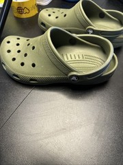 Crocs Dark Green Size J4