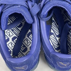 Puma Childs Blue Classic Suede Sneakers Shoes – 5C