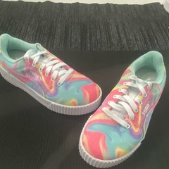 Puma Kids‘ Colorful Swirl Sneakers