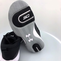 Under Armour GS SC 3Zero IV Black White Athletic Shoes Size 6Y New