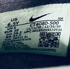 Nike Kyrie 7 GS Daybreak Citron Pulse CT4080-500 Unisex kids size 6.5