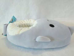 Squishmallow Slippers Kids Plush Samir The Blue Whale NWT Size 13 / 1 NWT