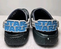 Kids‘ Crocs Fun Lab Star Wars Dark Side Clogs featuring an X-Wing graphic