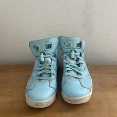 Nike Air Jordan Retro VI Still Blue 543390 407 Diamond Dunk SB XI XII Sz 5.5